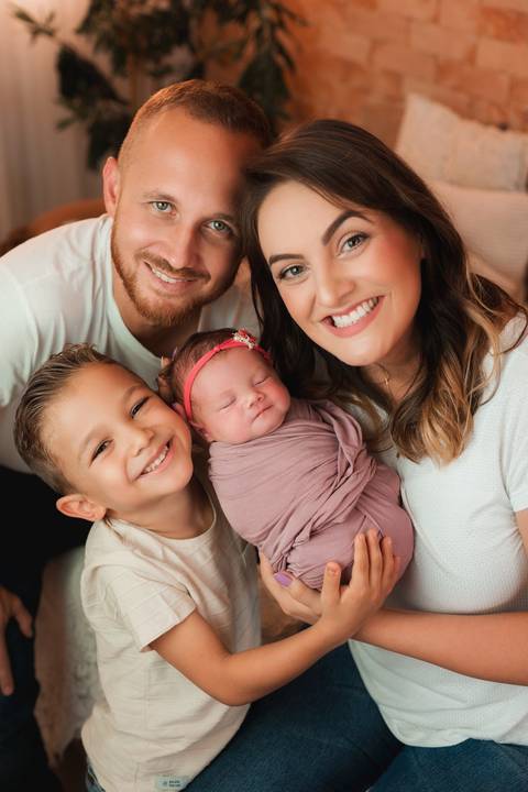 Fotografia de recém nascido (newborn) em Taubaté'