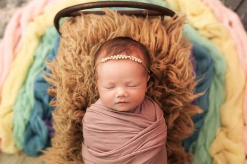 Fotografia de recém nascido (newborn) em Taubaté'