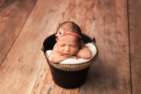 Fotografia de recém nascido (newborn) em Taubaté'
