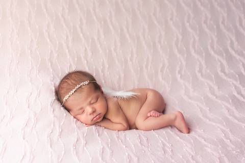 Fotografia de recém nascido (newborn) em Taubaté'