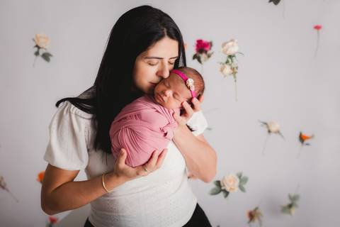 Fotografia de recém nascido (newborn) em Taubaté'