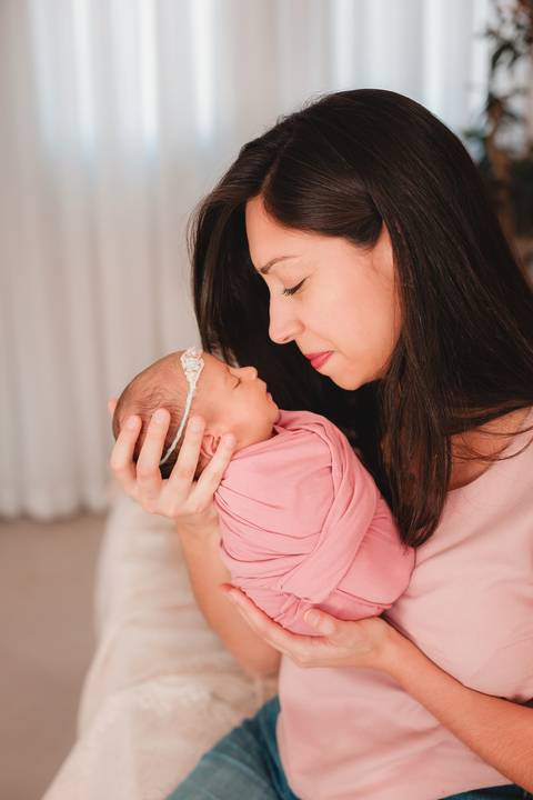 Fotografia de recém nascido (newborn) em Taubaté'