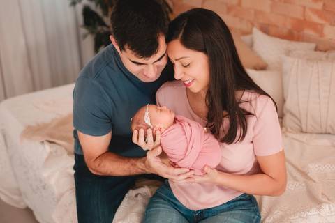 Fotografia de recém nascido (newborn) em Taubaté'