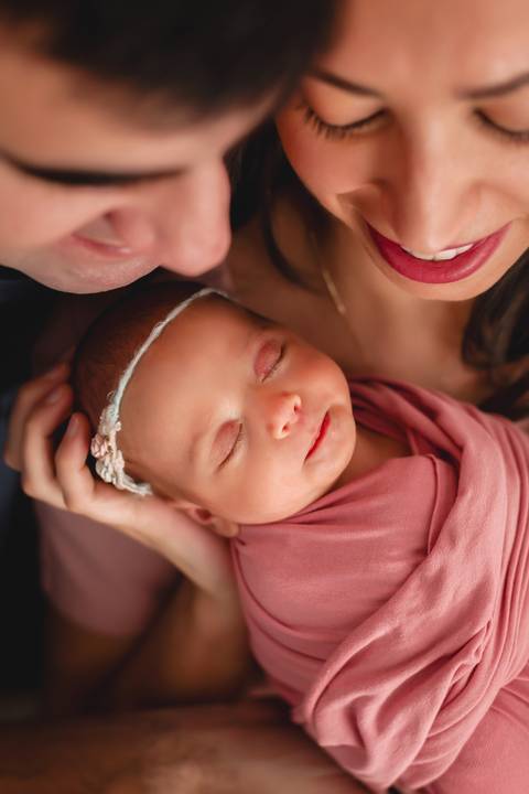 Fotografia de recém nascido (newborn) em Taubaté'