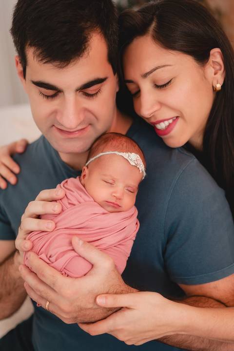 Fotografia de recém nascido (newborn) em Taubaté'