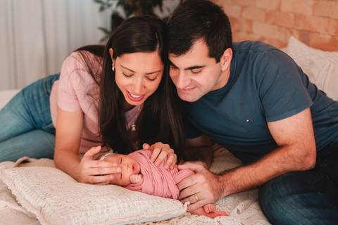 Fotografia de recém nascido (newborn) em Taubaté'