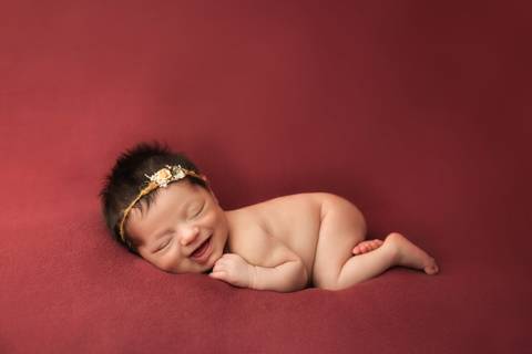 Fotografia de recém nascido (newborn) em Taubaté'