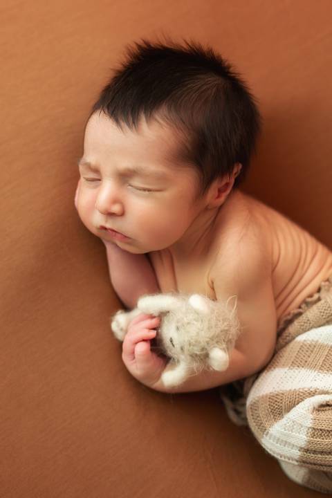 Fotografia de recém nascido (newborn) em Taubaté'