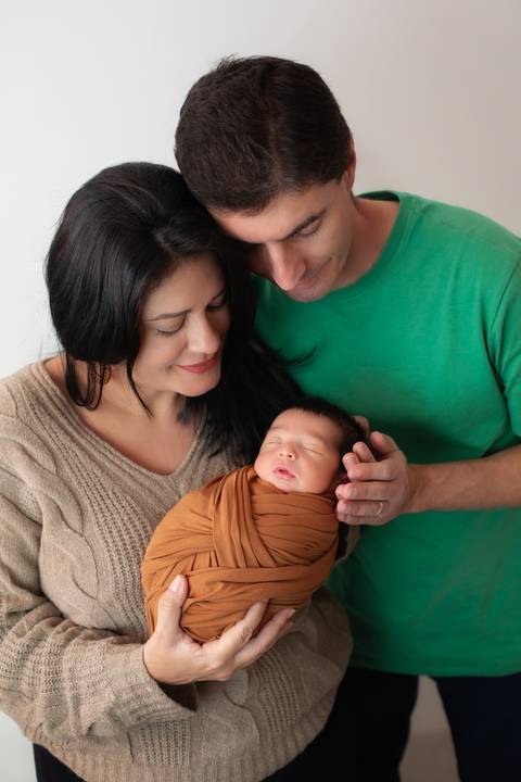 Fotografia de recém nascido (newborn) em Taubaté'