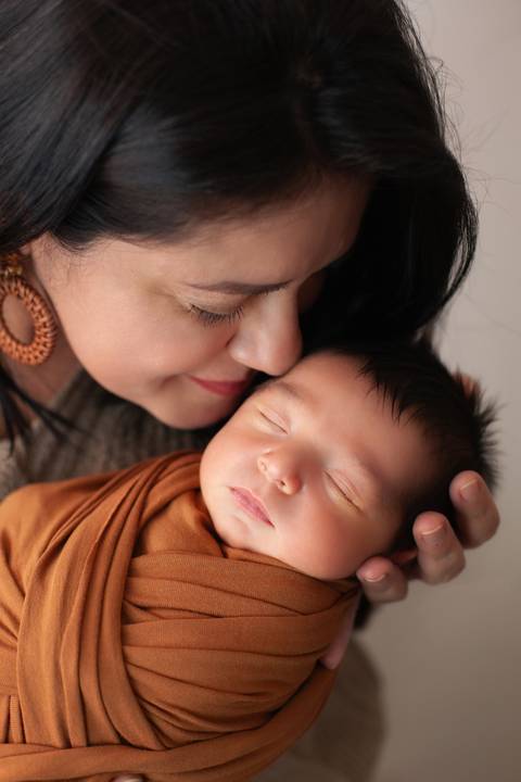 Fotografia de recém nascido (newborn) em Taubaté'