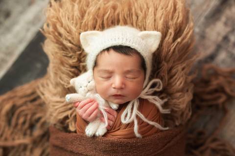 Fotografia de recém nascido (newborn) em Taubaté'