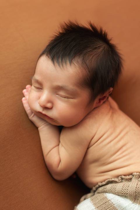 Fotografia de recém nascido (newborn) em Taubaté'