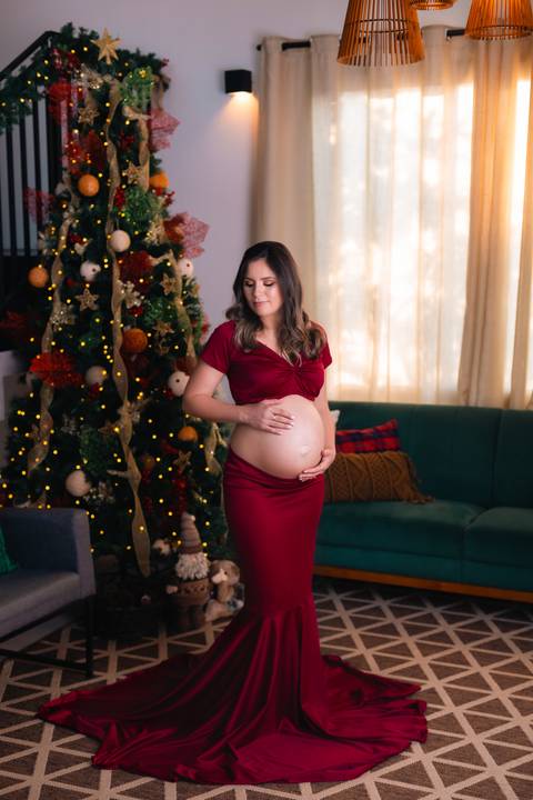 Fotografia de gestantes em estúdio e externa em Taubaté / SP'