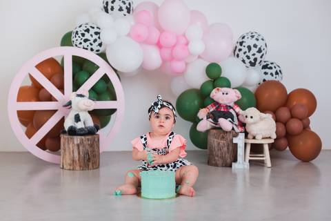 fotografia infantil taubaté smash the cake bolo aniversário festa criança fotógrafo estúdio'