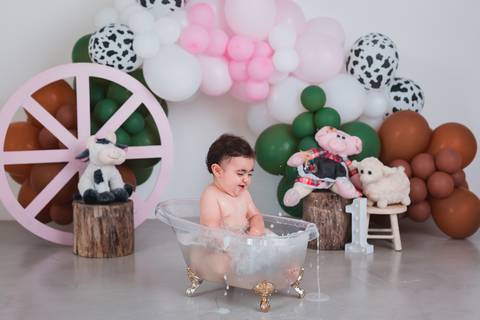 fotografia infantil taubaté smash the cake bolo aniversário festa criança fotógrafo estúdio'