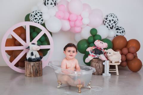 fotografia infantil taubaté smash the cake bolo aniversário festa criança fotógrafo estúdio'