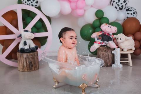 fotografia infantil taubaté smash the cake bolo aniversário festa criança fotógrafo estúdio'