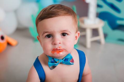 fotografia infantil taubaté smash the cake bolo aniversário festa criança fotógrafo estúdio'