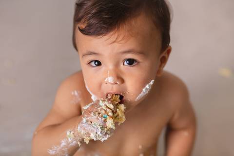 fotografia infantil taubaté smash the cake bolo aniversário festa criança fotógrafo estúdio'