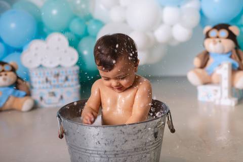 fotografia infantil taubaté smash the cake bolo aniversário festa criança fotógrafo estúdio'