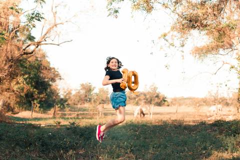 Ensaio Fotográfico Infantil de Aniversário realizado pela Corujice Fotografia em Taubaté, SP'