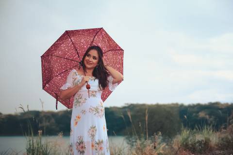 Sessão de fotos de gestante externa | Fotografia de Gestante | Taubaté/SP | Corujice Fotografia'