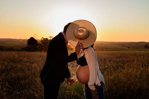 A doce espera do Vicente - Ensaio gestante - Ponta Grossa/PR'