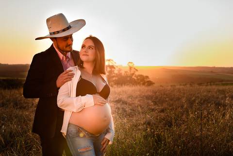 A doce espera do Vicente - Ensaio gestante - Ponta Grossa/PR'