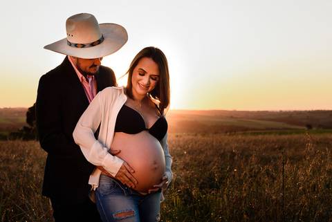 A doce espera do Vicente - Ensaio gestante - Ponta Grossa/PR'