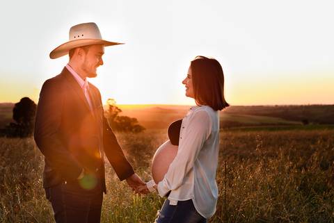 A doce espera do Vicente - Ensaio gestante - Ponta Grossa/PR'