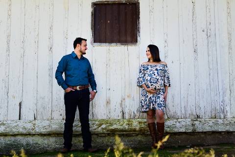 A doce espera do Vicente - Ensaio gestante - Ponta Grossa/PR'