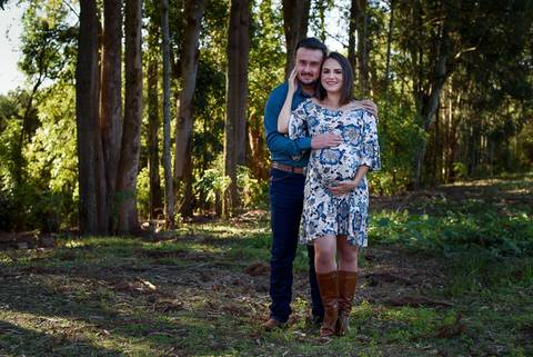 A doce espera do Vicente - Ensaio gestante - Ponta Grossa/PR'