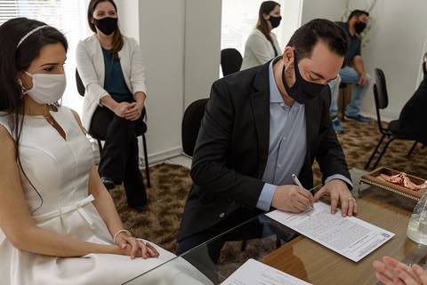 Casamento Civil - Kizi e Jerônimo - Ponta Grossa/PR'