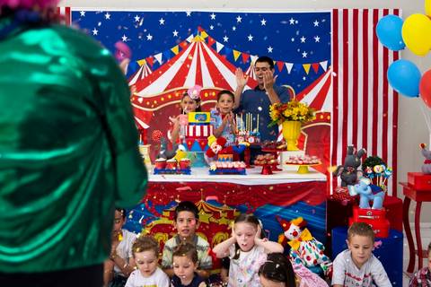 Circo da Maria Clara e do Vicente - 5 anos - Abracadabra Festas'