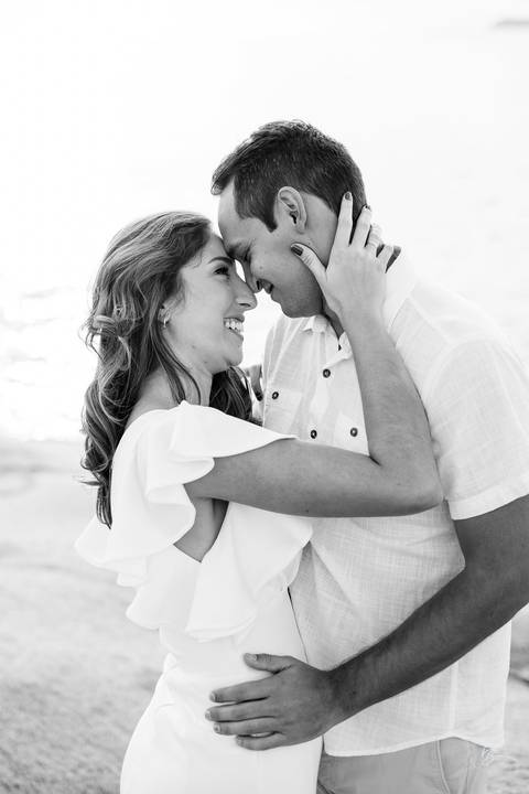 ensaio pré-casamento no amanhecer, na praia e trilha do Gravatá em Florianópolis. Por Thiago Braga '