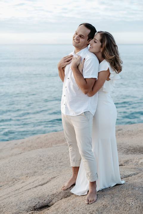 ensaio pré-casamento no amanhecer, na praia e trilha do Gravatá em Florianópolis. Por Thiago Braga '