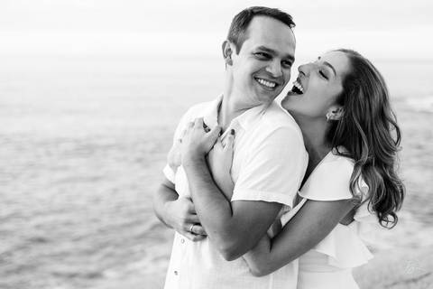 ensaio pré-casamento no amanhecer, na praia e trilha do Gravatá em Florianópolis. Por Thiago Braga '