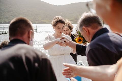 casamento simples, elegante e lindo, no moçamba eventos, em redor das montanhas e da lagoa da conceição em '