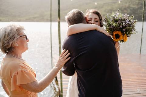 casamento simples, elegante e lindo, no moçamba eventos, em redor das montanhas e da lagoa da conceição em '