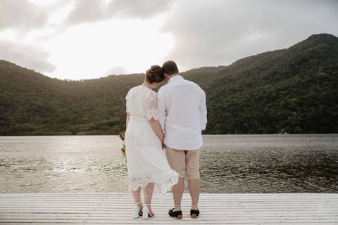 casamento simples, elegante e lindo, no moçamba eventos, em redor das montanhas e da lagoa da conceição em '