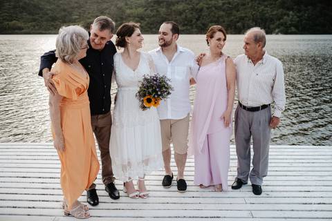 casamento simples, elegante e lindo, no moçamba eventos, em redor das montanhas e da lagoa da conceição em '