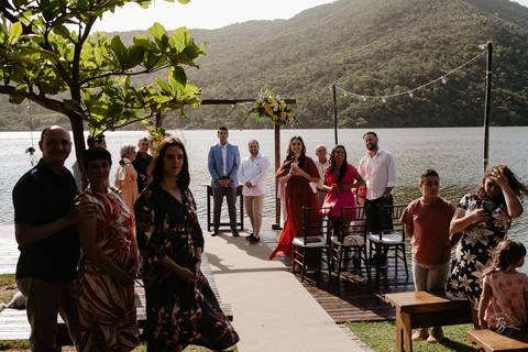 casamento simples, elegante e lindo, no moçamba eventos, em redor das montanhas e da lagoa da conceição em '