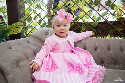 foto de bebe miniie rosa'