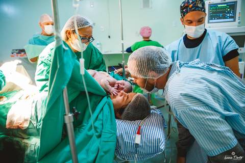 Fotografia de parto em Osório'