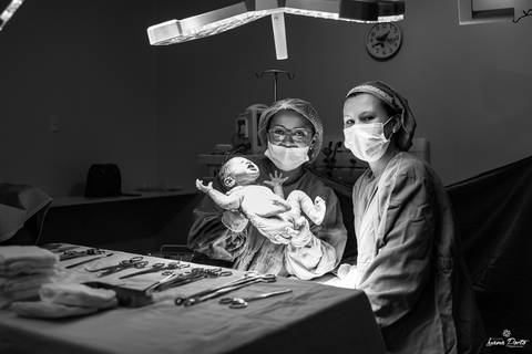 Equipe médica em Osório'