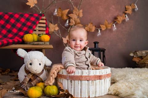 Cenário de inverno para bebê'