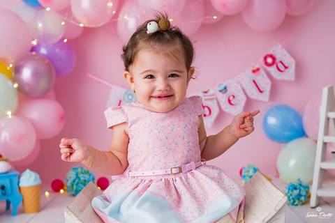 Smash the cake cenário de confeitaria'