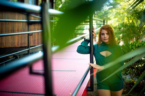 Ensaio fotografico praça Luiza Távora'