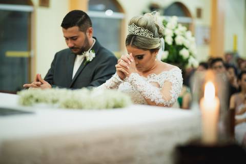Fotografia de casamento em fortaleza igreja'