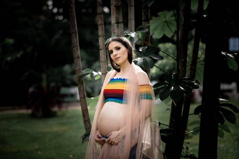 Ensaio gravida fortaleza'